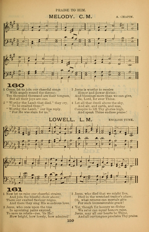 Book of Worship: with tunes page 159