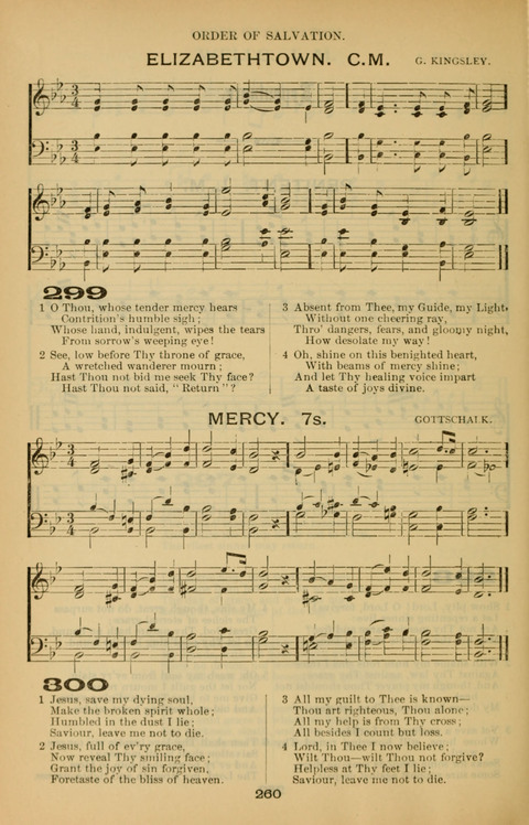 Book of Worship: with tunes page 260