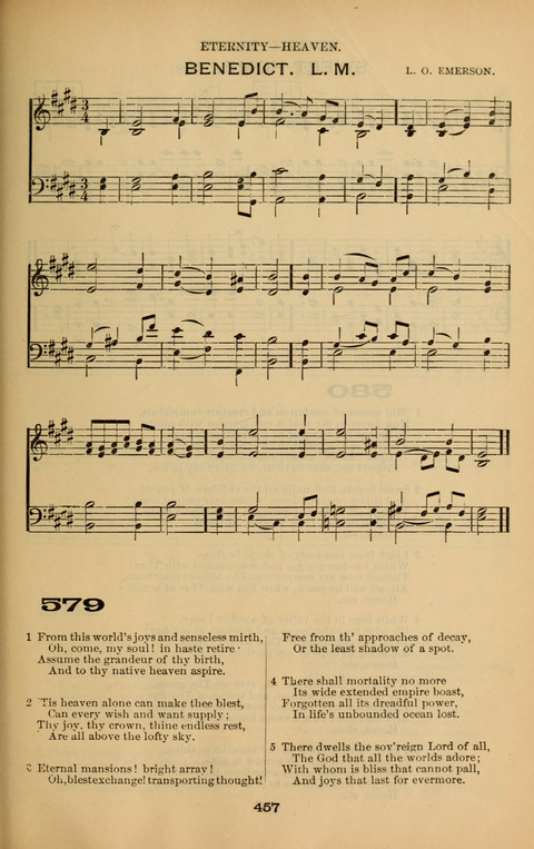 Book of Worship: with tunes page 457