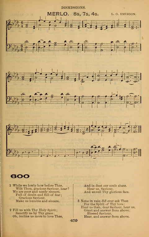 Book of Worship: with tunes page 479