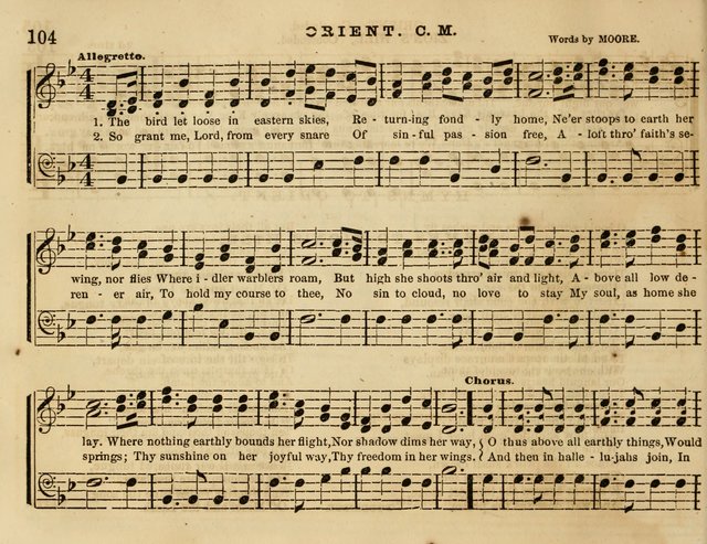 The Cherub: a collection of songs for Sabbath schools and Sabbath evenings page 112