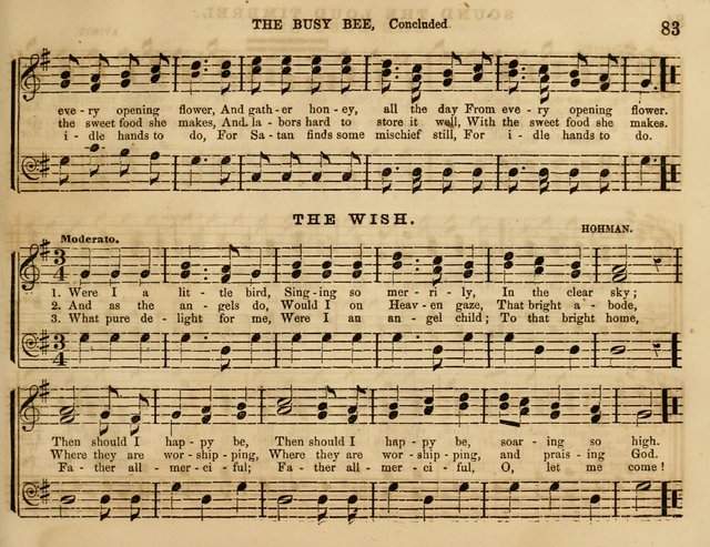 The Cherub: a collection of songs for Sabbath schools and Sabbath evenings page 91