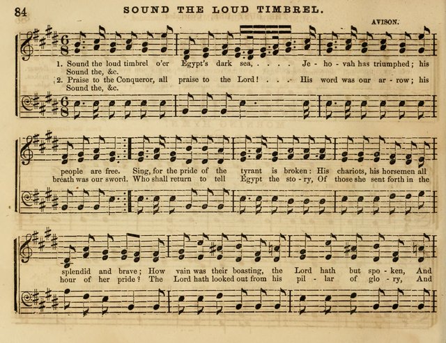 The Cherub: a collection of songs for Sabbath schools and Sabbath evenings page 92