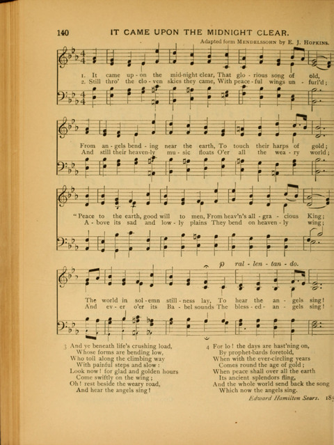 The Carol: a book of religious songs for the Sunday school and the home page 140