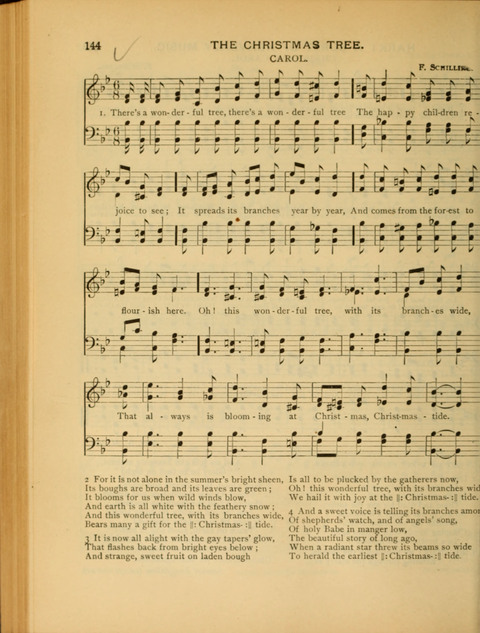 The Carol: a book of religious songs for the Sunday school and the home page 144