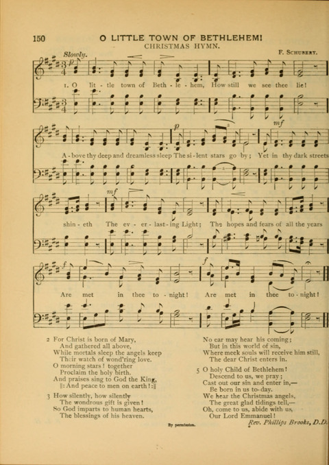 The Carol: a book of religious songs for the Sunday school and the home page 150