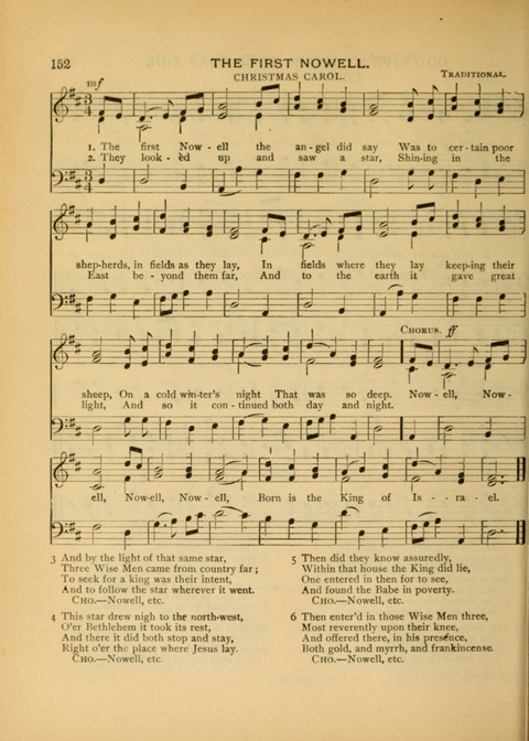 The Carol: a book of religious songs for the Sunday school and the home page 152