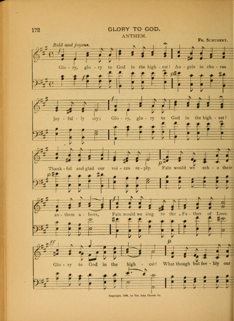 The Carol: a book of religious songs for the Sunday school and the home page 172