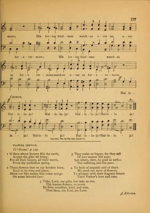 The Carol: a book of religious songs for the Sunday school and the home page 177