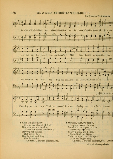 The Carol: a book of religious songs for the Sunday school and the home page 88
