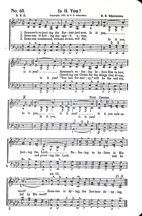The Crown: a book of gospel songs for Christian work and worship page 63