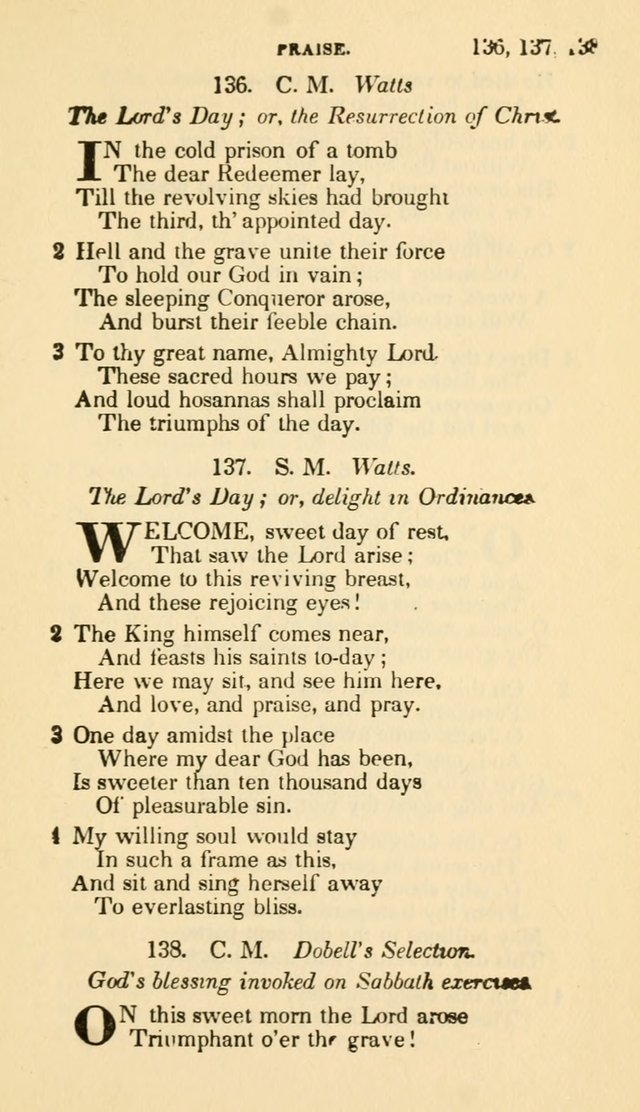 The Choice: in two parts; Part I, containing Psalms and hymns, Part II, containing spiritual songs; designed for public and private worship (6th ed.) page 102