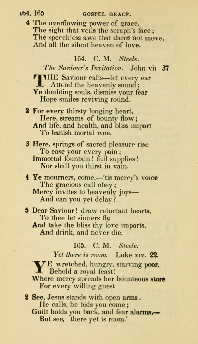 The Choice: in two parts; Part I, containing Psalms and hymns, Part II, containing spiritual songs; designed for public and private worship (6th ed.) page 117