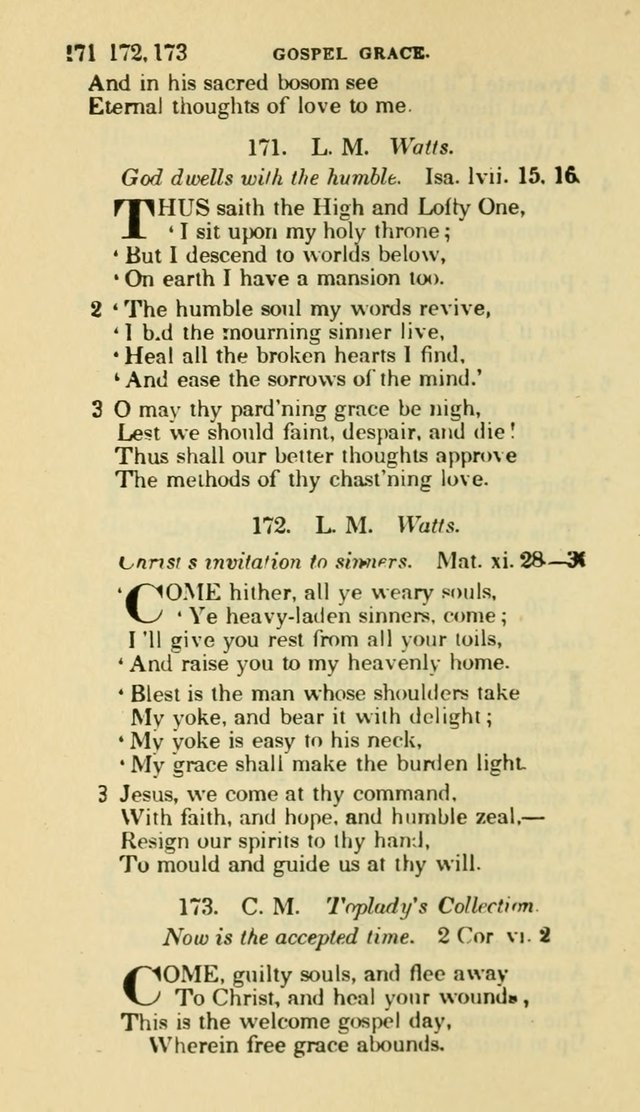 The Choice: in two parts; Part I, containing Psalms and hymns, Part II, containing spiritual songs; designed for public and private worship (6th ed.) page 121