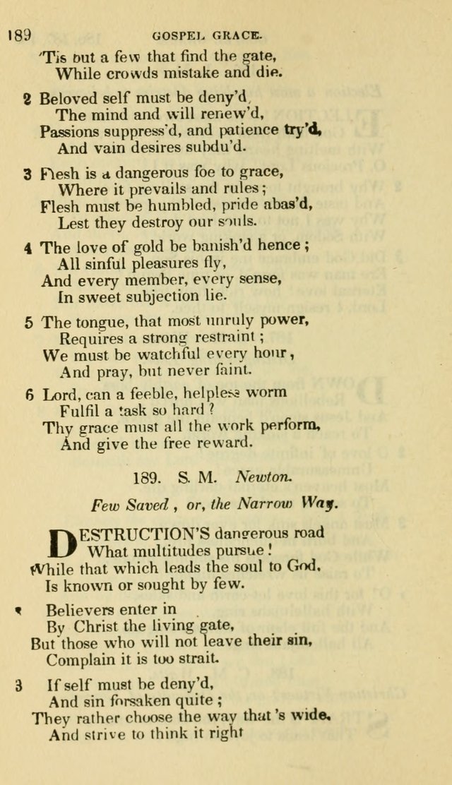 The Choice: in two parts; Part I, containing Psalms and hymns, Part II, containing spiritual songs; designed for public and private worship (6th ed.) page 129