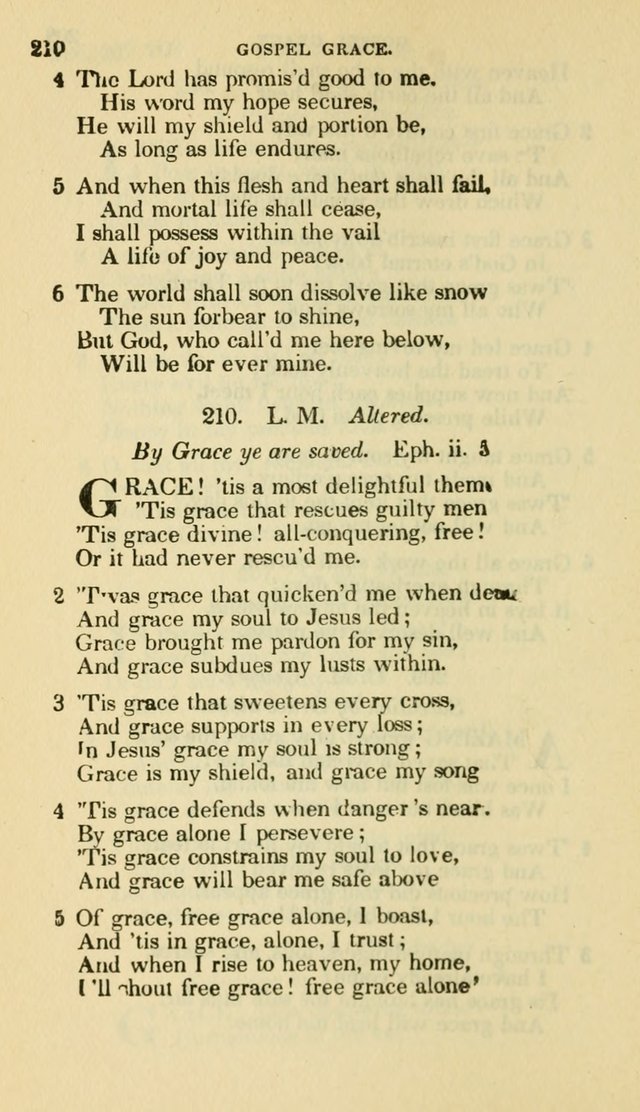The Choice: in two parts; Part I, containing Psalms and hymns, Part II, containing spiritual songs; designed for public and private worship (6th ed.) page 141
