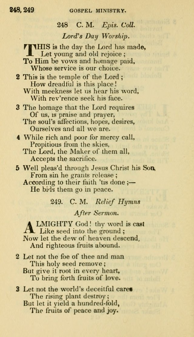 The Choice: in two parts; Part I, containing Psalms and hymns, Part II, containing spiritual songs; designed for public and private worship (6th ed.) page 159