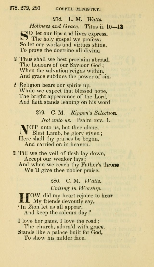 The Choice: in two parts; Part I, containing Psalms and hymns, Part II, containing spiritual songs; designed for public and private worship (6th ed.) page 173