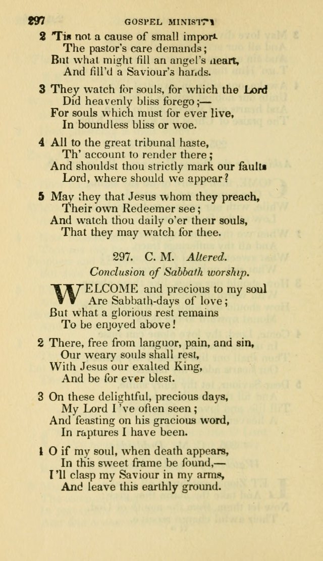The Choice: in two parts; Part I, containing Psalms and hymns, Part II, containing spiritual songs; designed for public and private worship (6th ed.) page 183