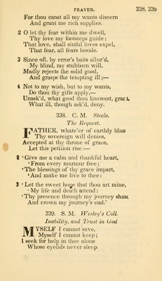 The Choice: in two parts; Part I, containing Psalms and hymns, Part II, containing spiritual songs; designed for public and private worship (6th ed.) page 204