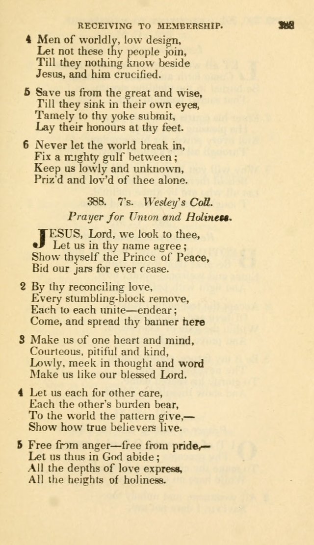 The Choice: in two parts; Part I, containing Psalms and hymns, Part II, containing spiritual songs; designed for public and private worship (6th ed.) page 232