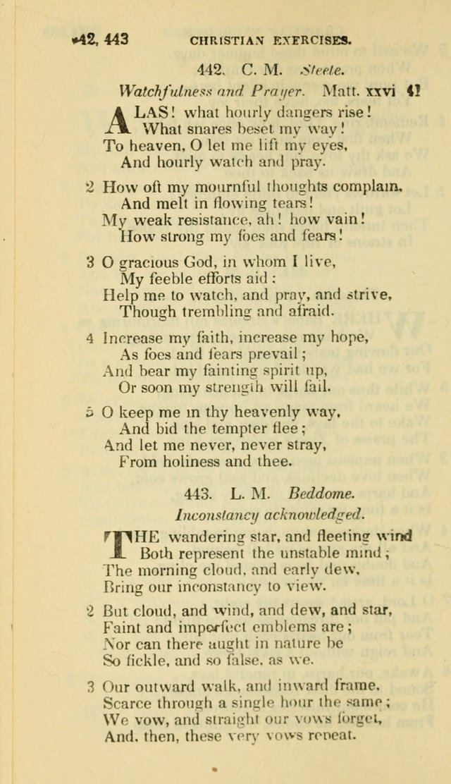 The Choice: in two parts; Part I, containing Psalms and hymns, Part II, containing spiritual songs; designed for public and private worship (6th ed.) page 263