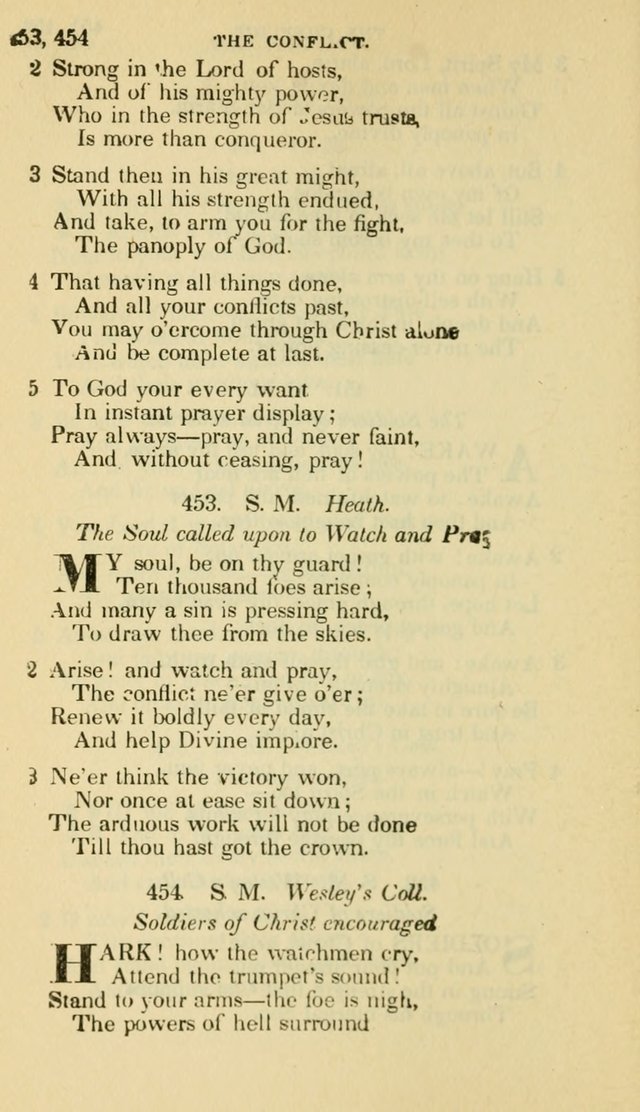 The Choice: in two parts; Part I, containing Psalms and hymns, Part II, containing spiritual songs; designed for public and private worship (6th ed.) page 269