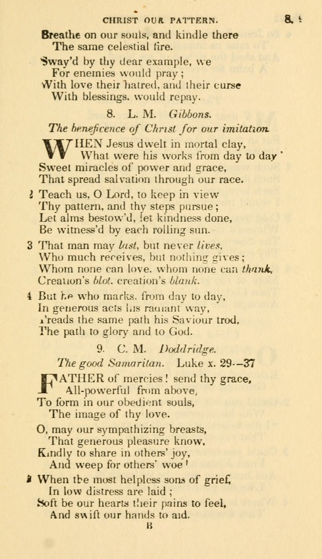 The Choice: in two parts; Part I, containing Psalms and hymns, Part II, containing spiritual songs; designed for public and private worship (6th ed.) page 30