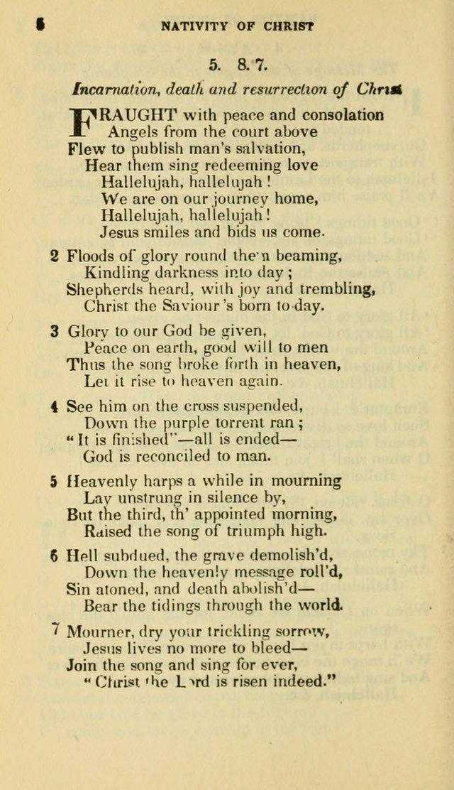 The Choice: in two parts; Part I, containing Psalms and hymns, Part II, containing spiritual songs; designed for public and private worship (6th ed.) page 317
