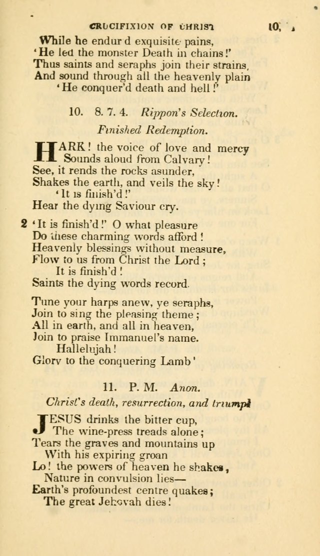 The Choice: in two parts; Part I, containing Psalms and hymns, Part II, containing spiritual songs; designed for public and private worship (6th ed.) page 322