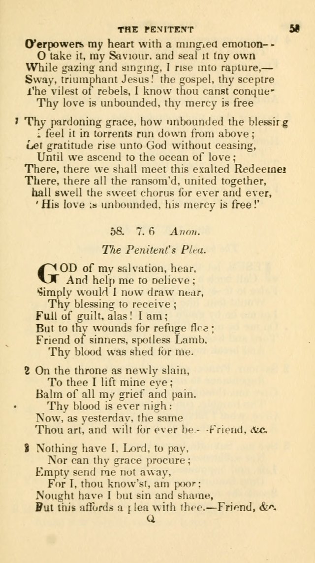 The Choice: in two parts; Part I, containing Psalms and hymns, Part II, containing spiritual songs; designed for public and private worship (6th ed.) page 366