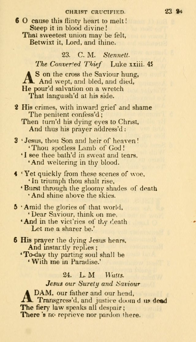 The Choice: in two parts; Part I, containing Psalms and hymns, Part II, containing spiritual songs; designed for public and private worship (6th ed.) page 38