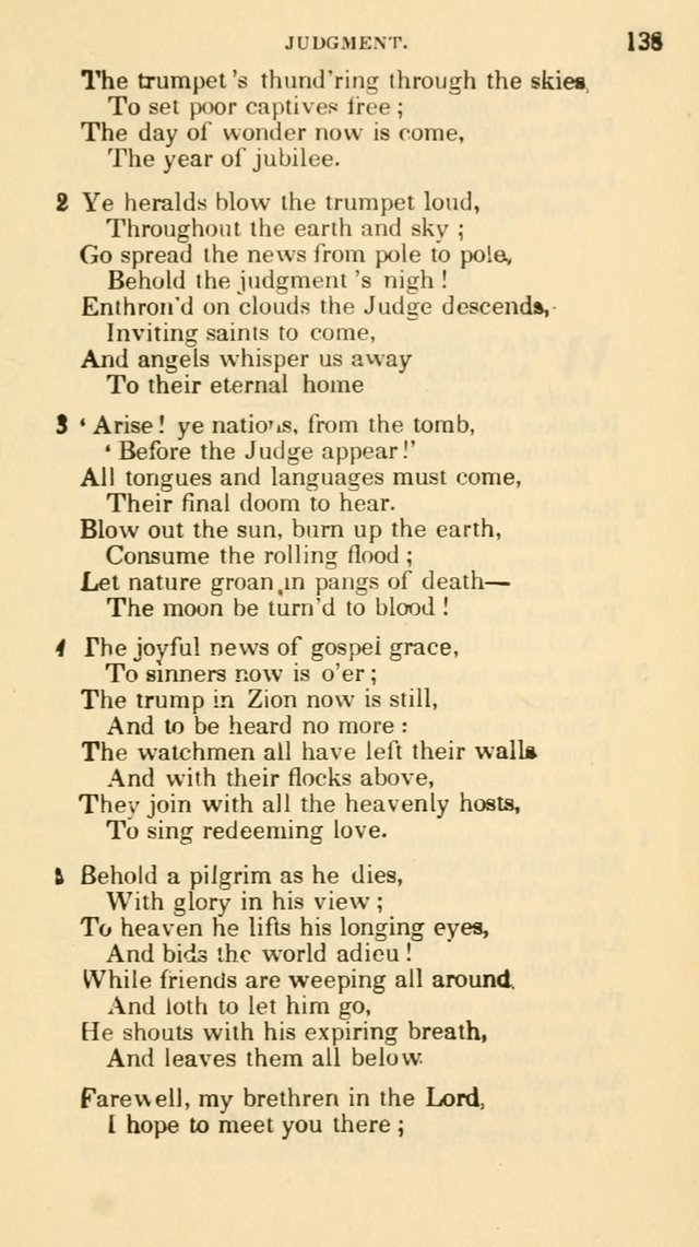 The Choice: in two parts; Part I, containing Psalms and hymns, Part II, containing spiritual songs; designed for public and private worship (6th ed.) page 444