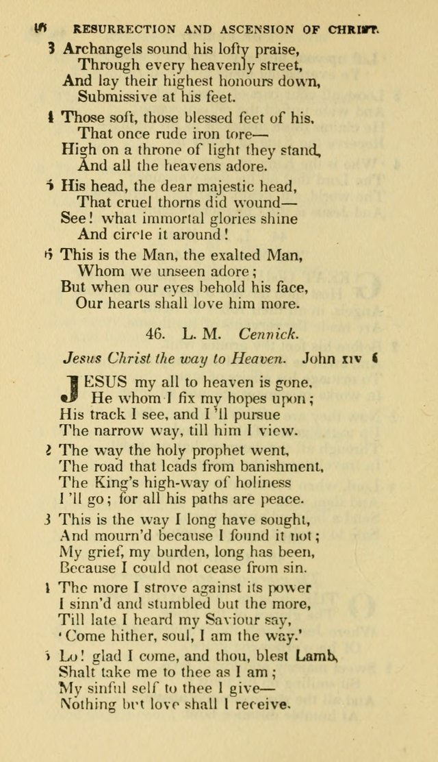 The Choice: in two parts; Part I, containing Psalms and hymns, Part II, containing spiritual songs; designed for public and private worship (6th ed.) page 51