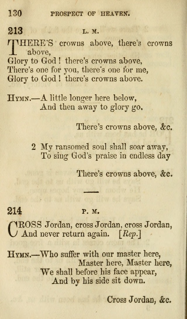 The Chorus: or, a collection of choruses and hymns, selected and original, adapted especially to the class-room, and to meetings for prayer and Christian conference (7th ed., Imp. and Enl.) page 130