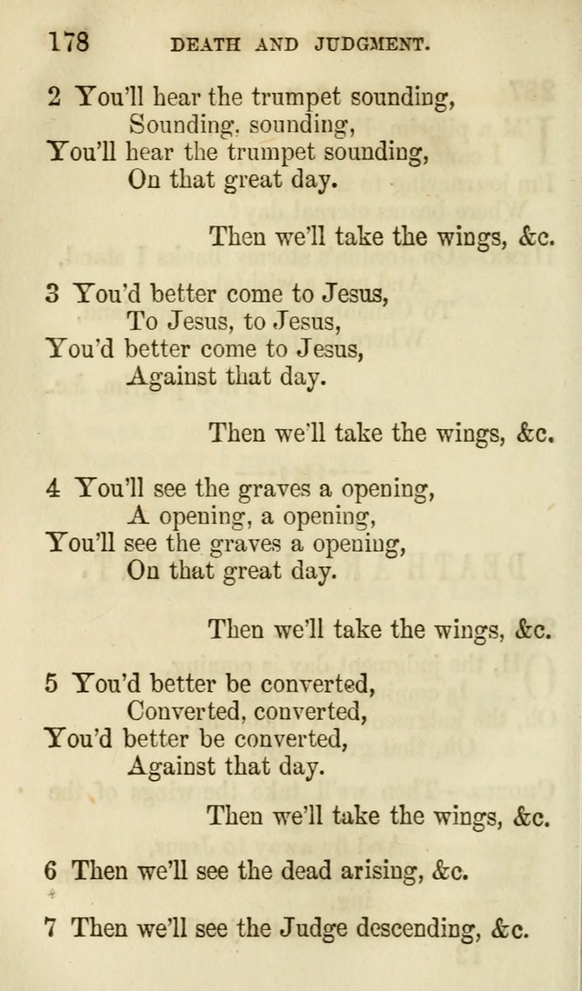 The Chorus: or, a collection of choruses and hymns, selected and original, adapted especially to the class-room, and to meetings for prayer and Christian conference (7th ed., Imp. and Enl.) page 178