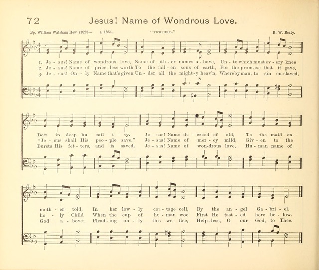 Carmina for the Sunday School and Social Worship page 60