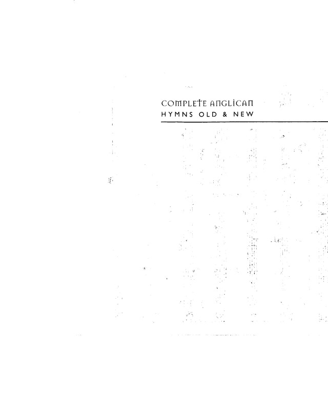 Complete Anglican Hymns Old and New page 1192