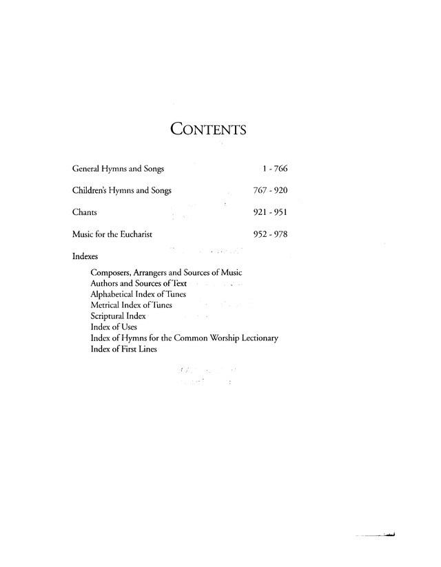 Complete Anglican Hymns Old and New page iii