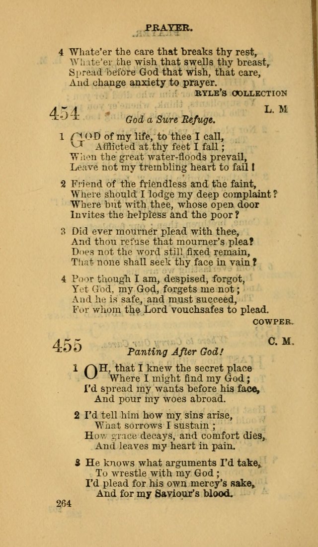 The Canadian Baptist Hymn Book page 264