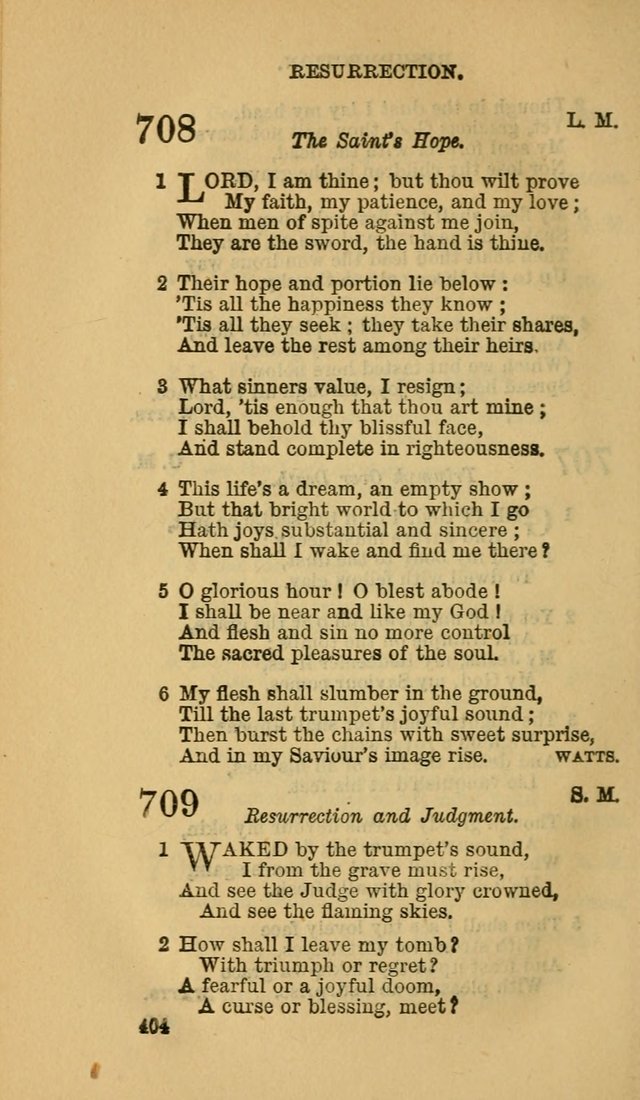 The Canadian Baptist Hymn Book page 404