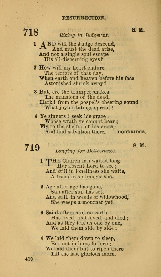 The Canadian Baptist Hymn Book page 410