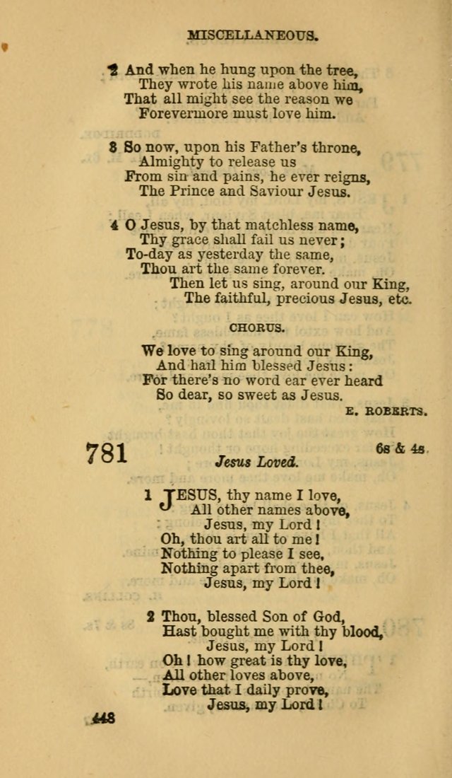 The Canadian Baptist Hymn Book page 448