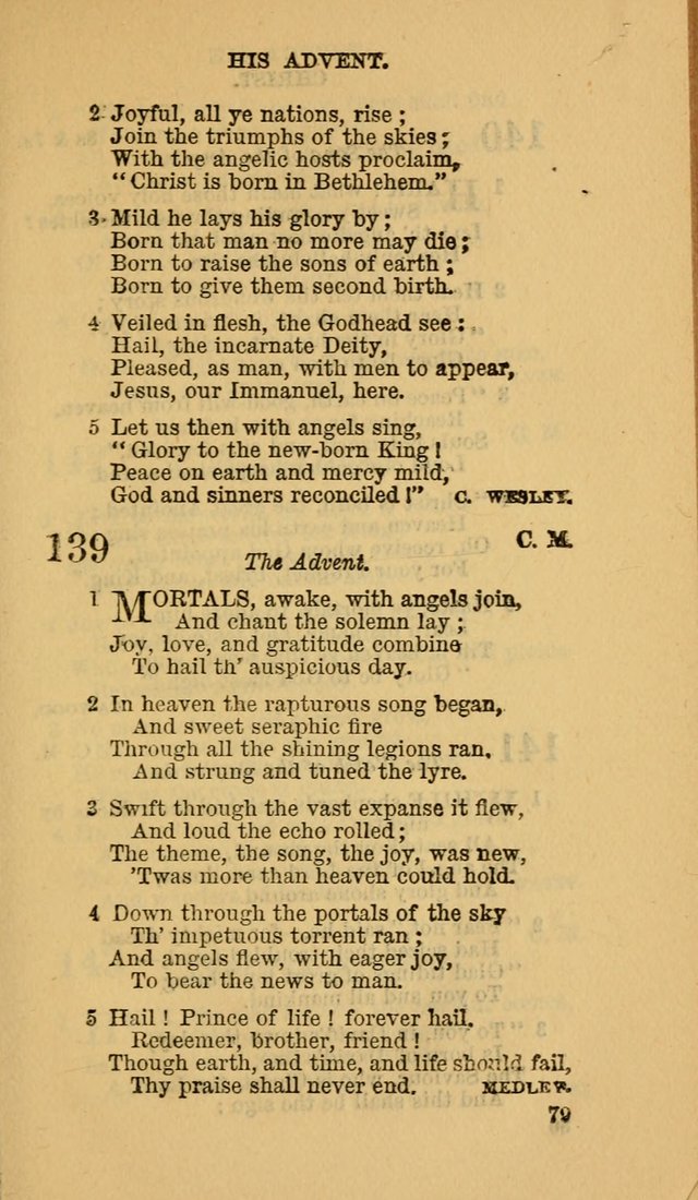 The Canadian Baptist Hymn Book page 79