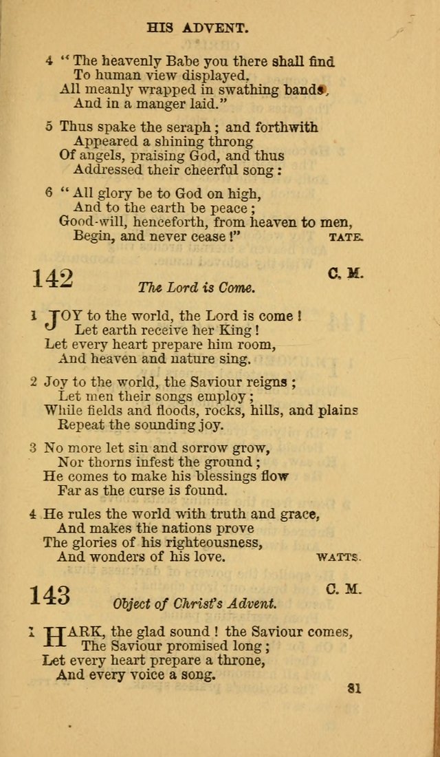 The Canadian Baptist Hymn Book page 81