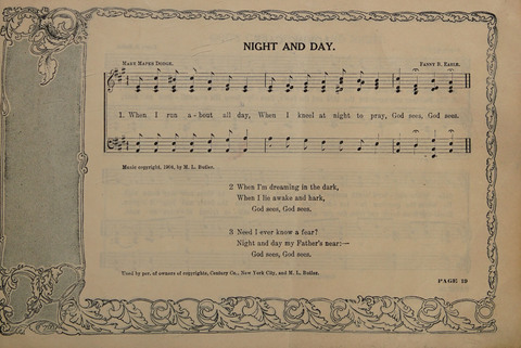 Carols: a Book of Songs and Services for the Beginners and Primary Grades of the Sunday School page 19