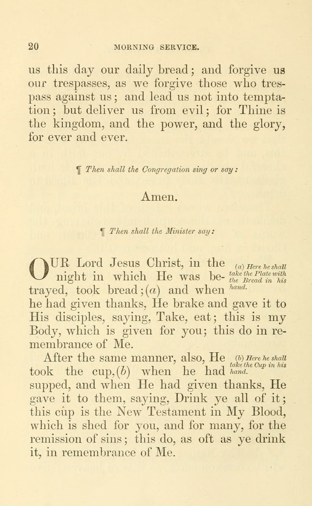 Church Book: for the use of Evangelical Lutheran congregations page 20