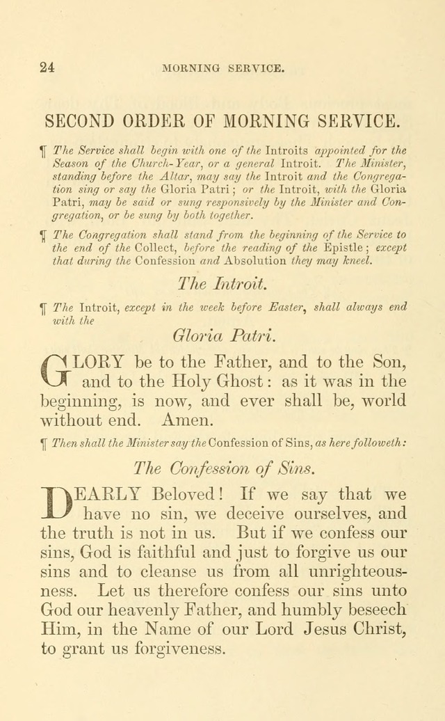 Church Book: for the use of Evangelical Lutheran congregations page 24