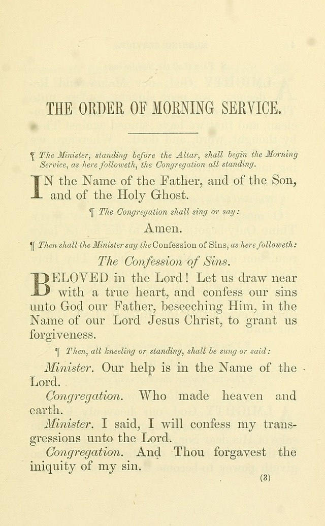 Church Book: for the use of Evangelical Lutheran congregations page 3