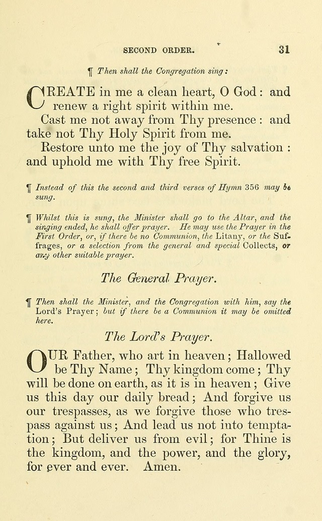 Church Book: for the use of Evangelical Lutheran congregations page 31